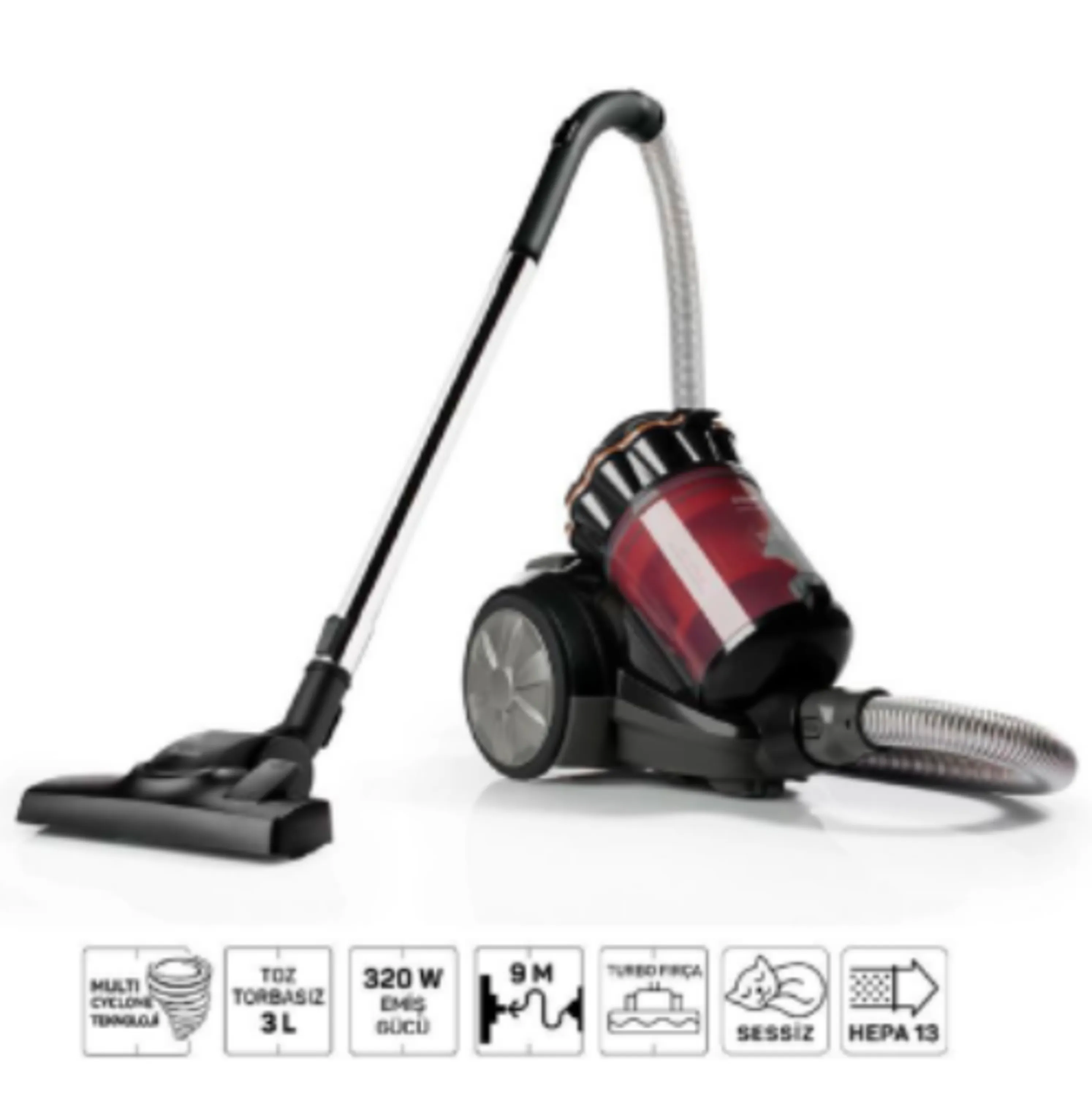 جارو برقی مخزن دار آرزوم AR4005 جارو برقی مخزن دار آرزوم AR4005